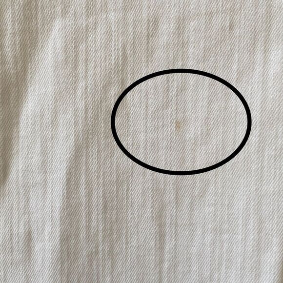 Vince Calgary Skinny Ankle Zip Soft Stretch Denim Jeans White US 28 - Picture 6 of 10